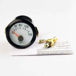 Marcador Temperatura del Aceite Coche Reloj Universal Gasolina