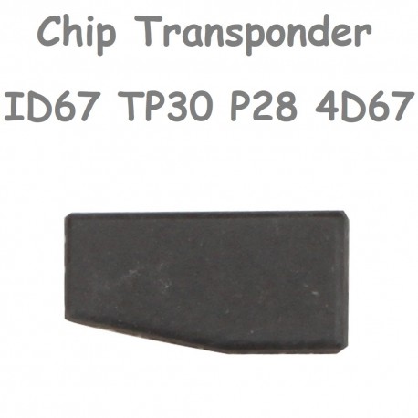 Chip de Carbono Trasponder ID67 TP30 P28 4D67 de 40 Bits