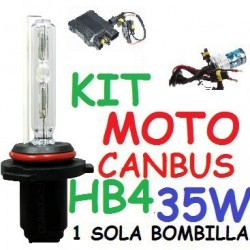 Kit Xenon HB4 9006 35w Canbus No error Moto 1 Bombilla