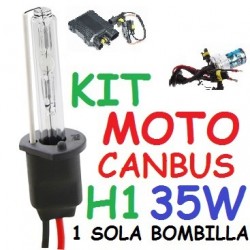 Kit Xenon H1 35w Moto Canbus No error 1 Bombilla